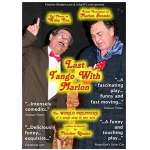 NWT 2008 Last Tango With Marlon Brando Comedy Play DVD  Fletcher Rhoden